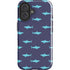 Shark Print iPhone 16 Plus Impact Case
